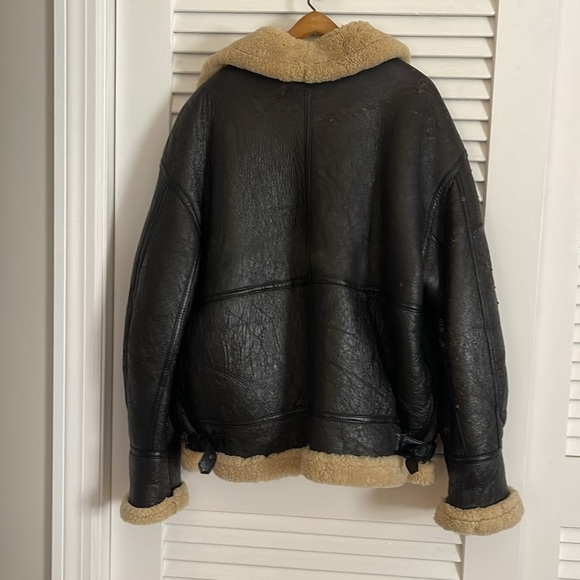 Incredible Vintage Leather Air Force Jacket - G-8 - Picture 3 of 5
